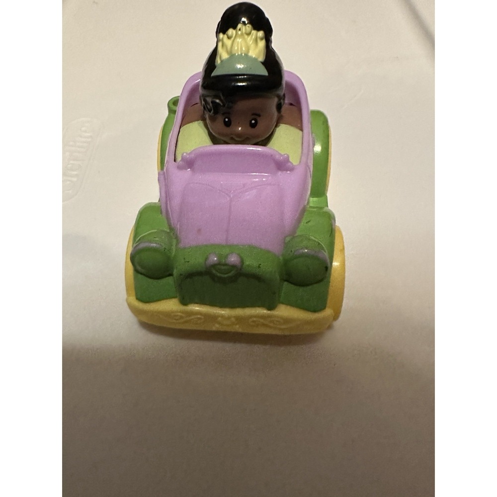 Fisher Price Little People Disney Princess And The Frog Tiana Wheelies Car